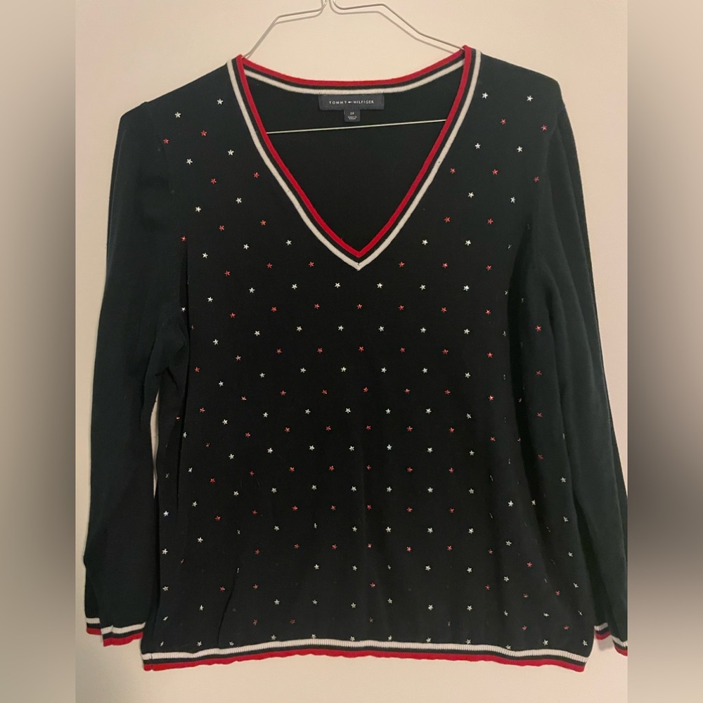 - Tommy Hilfiger lightweight sweater with stars
